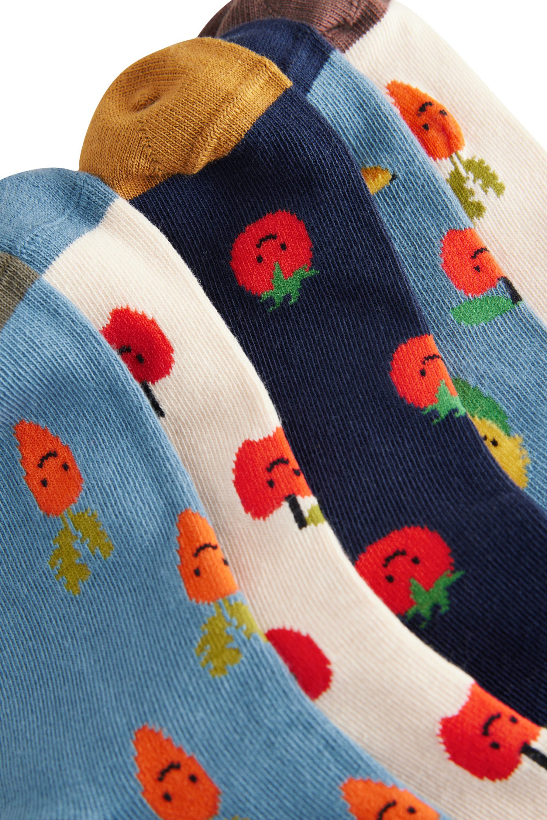 Next Kurzsocken Socken mit hohem Baumwollanteil, 5er-Pack (5-Paar)