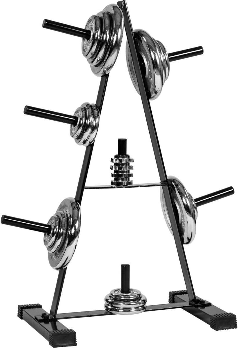 MOVIT Hantelscheibenständer Hantelscheibenständer mit 7 Scheibenaufnahmen, (1-St)