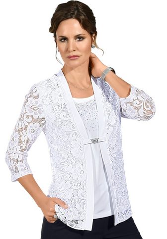Футболка в eleganten 2-in-1-Stil
