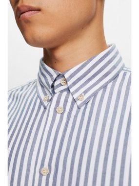 Esprit Langarmhemd Button-Down-Hemd in Oxford-Webart