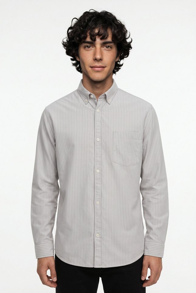Jack & Jones Langarmhemd JORNORREBRO OXFORD SHIRT L/S