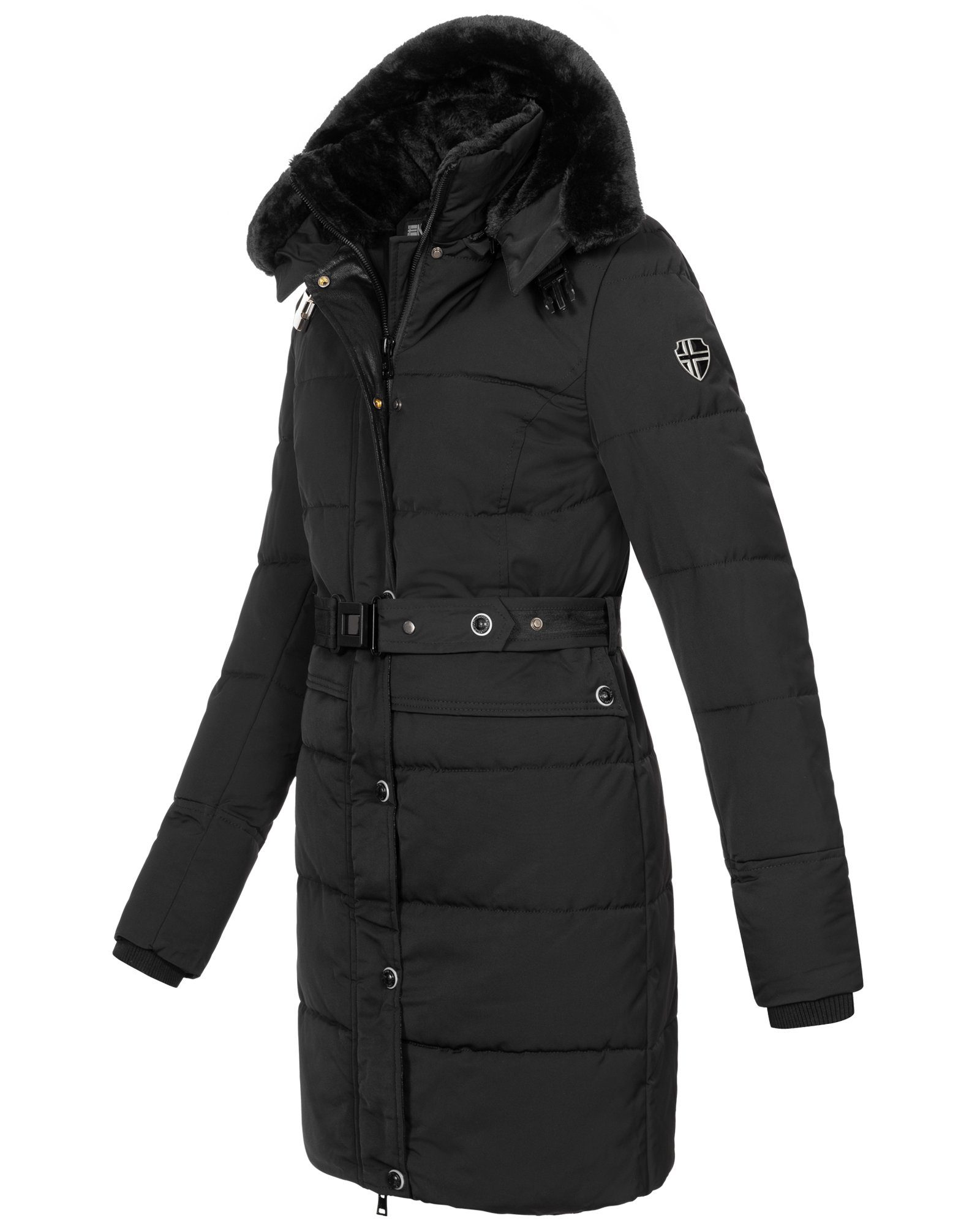 Geographical Norway Steppjacke Damen Winter Jacke Mantel Parka Steppjacke Steppmantel Wintermantel – Bild 4 von 5
