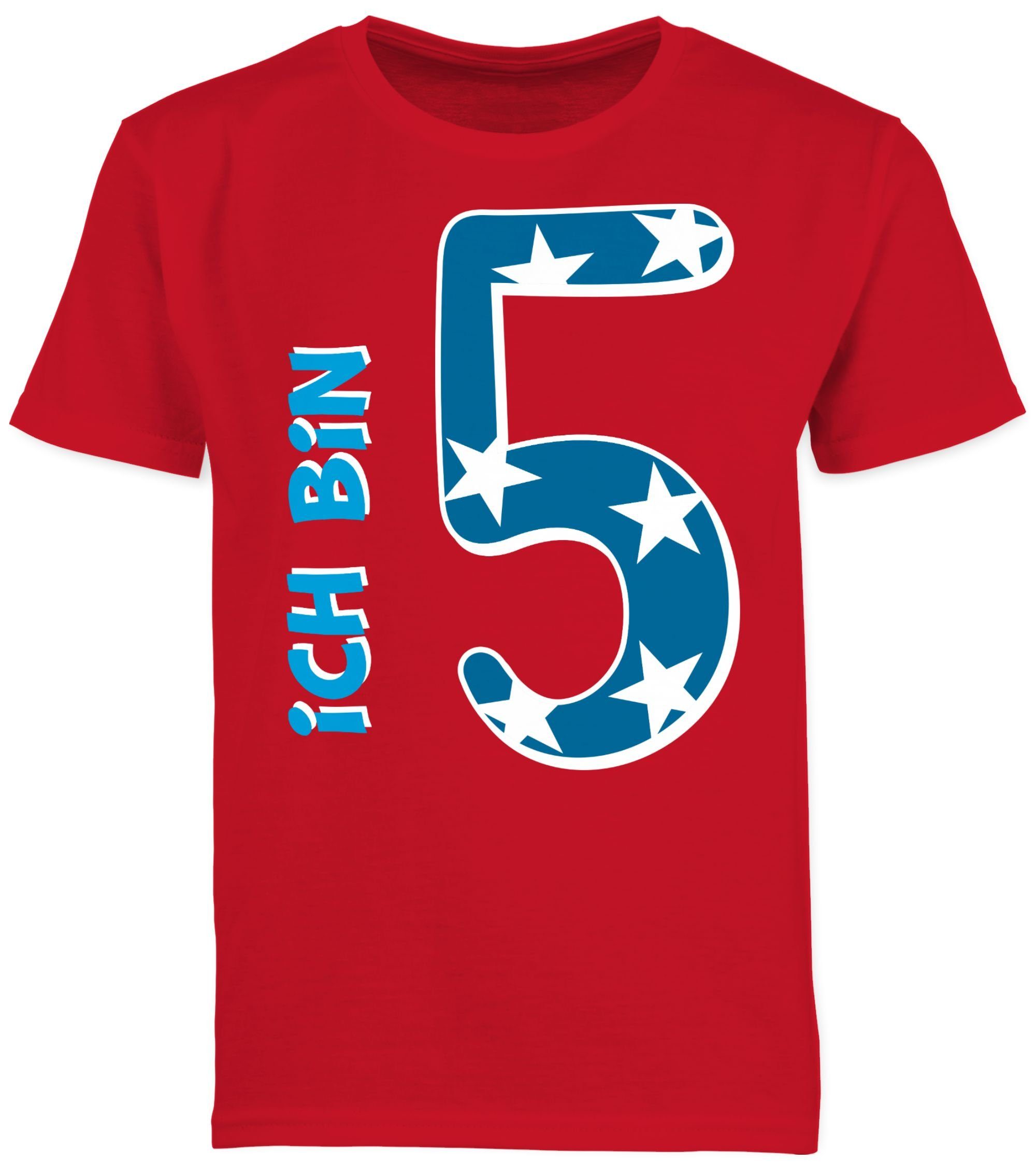 T-Shirt Ich bin fünf