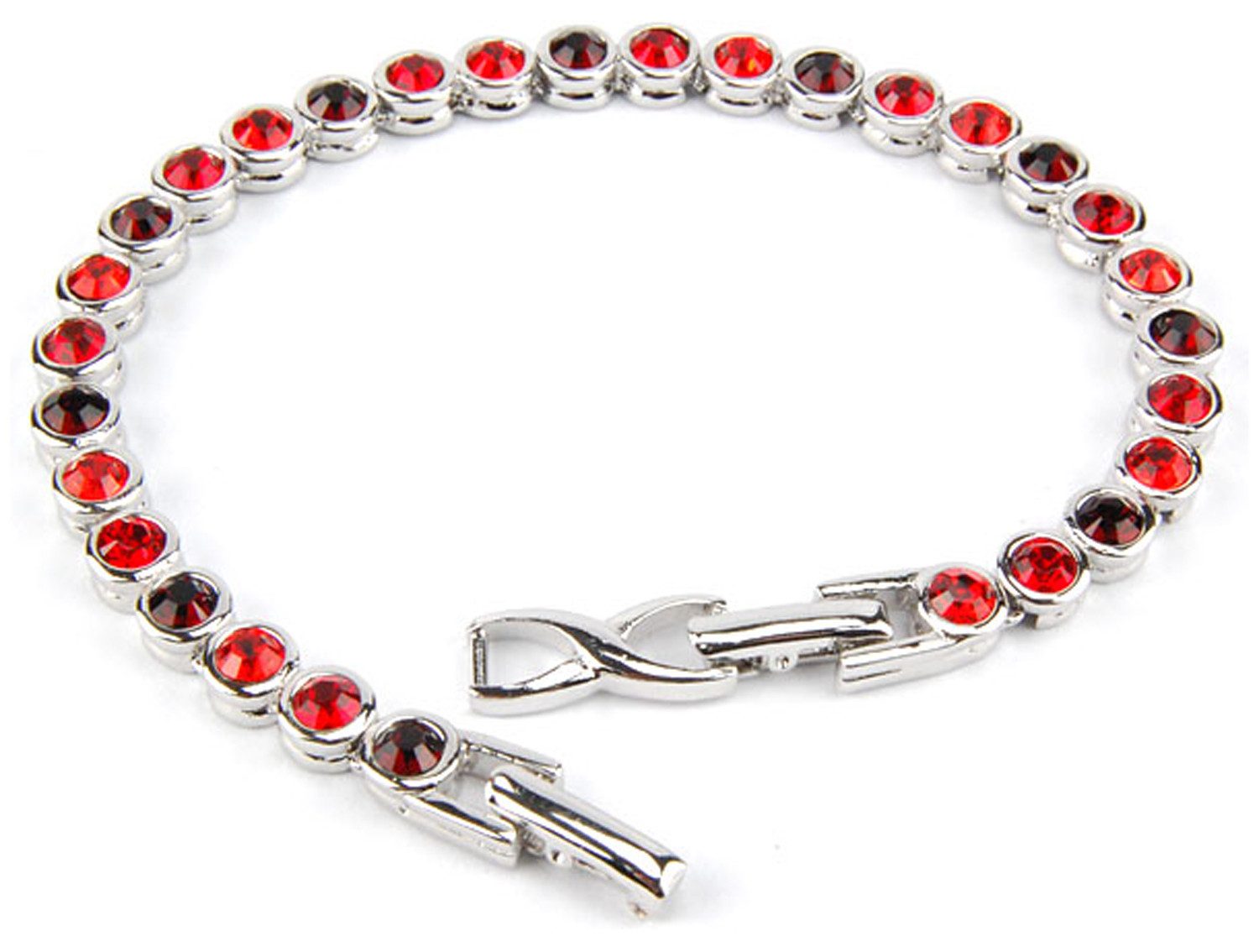 Le Bijou Tennisarmband Crystal Whisper (1-tlg), Tennisarmband 19cm Markenkristalle