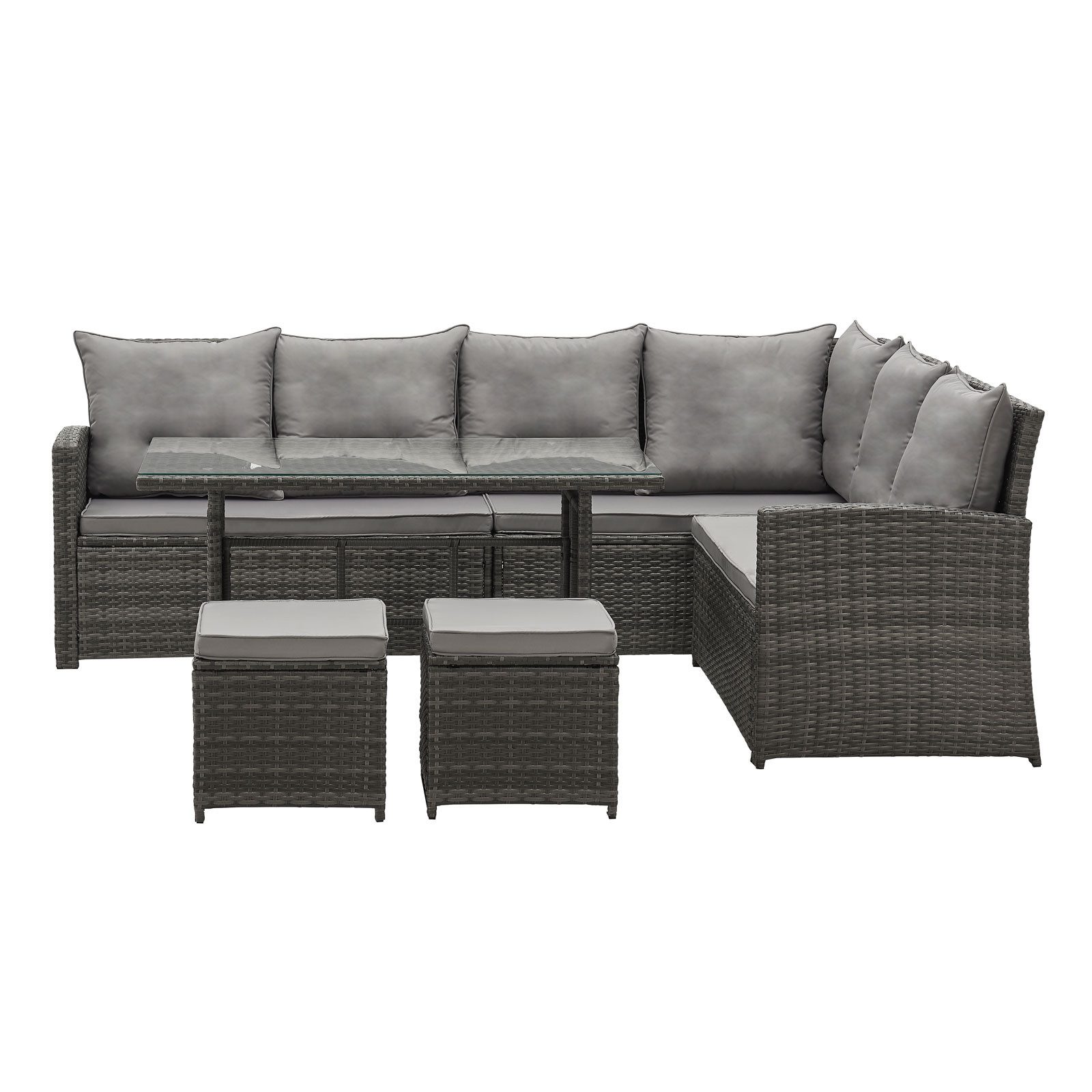 SVITA Loungeset MONROE, (Lounge-Set, 4-tlg., Gartenlounge), günstig online kaufen