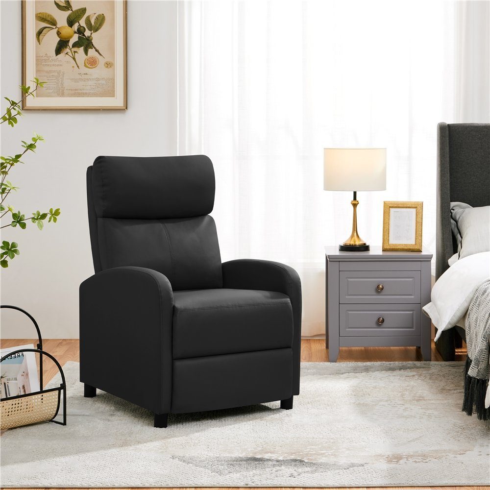 Yaheetech Relaxsessel Loungesessel mit Liegefunktion, Fernsehsessel Einzels günstig online kaufen