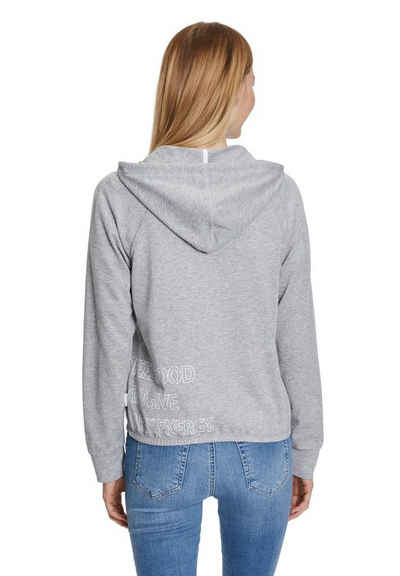 Betty&Co Sweatjacke Shirt Jacke Kurz 1/1 Arm