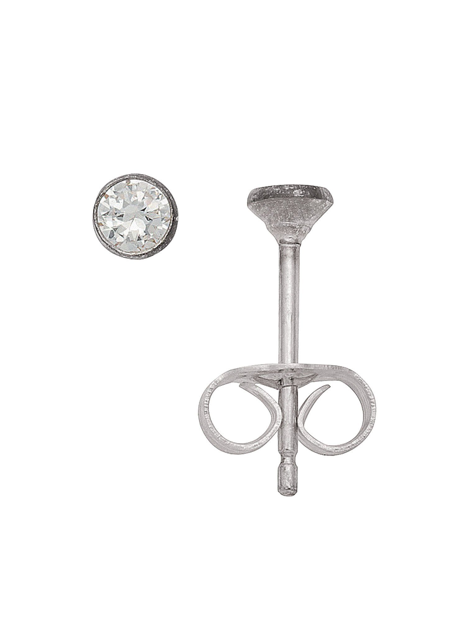 Silver 5 Silber Adelia´s Ø Mm Kaufen Online »silber OhrringeOhrstecker« Sterling 925 3 Ohrstecker Mit Paar Zirkonia cK1FJTl