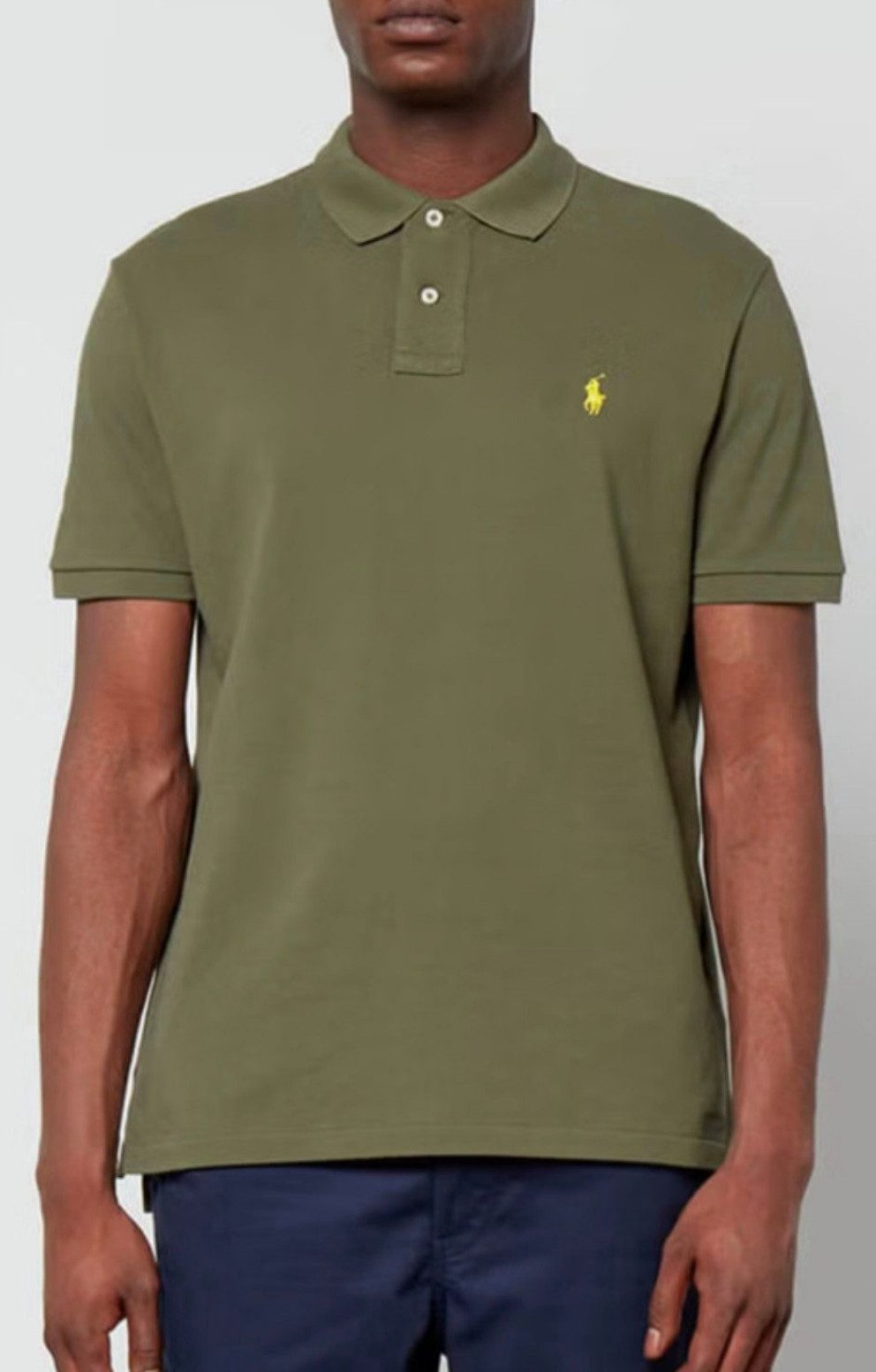 Polo Ralph Lauren Poloshirt Herren Hemd Baumwoll-Piqué Classic Comfort Fit Größere Passform Sofortige Authentifizierung über das Ralph Lauren-System möglich