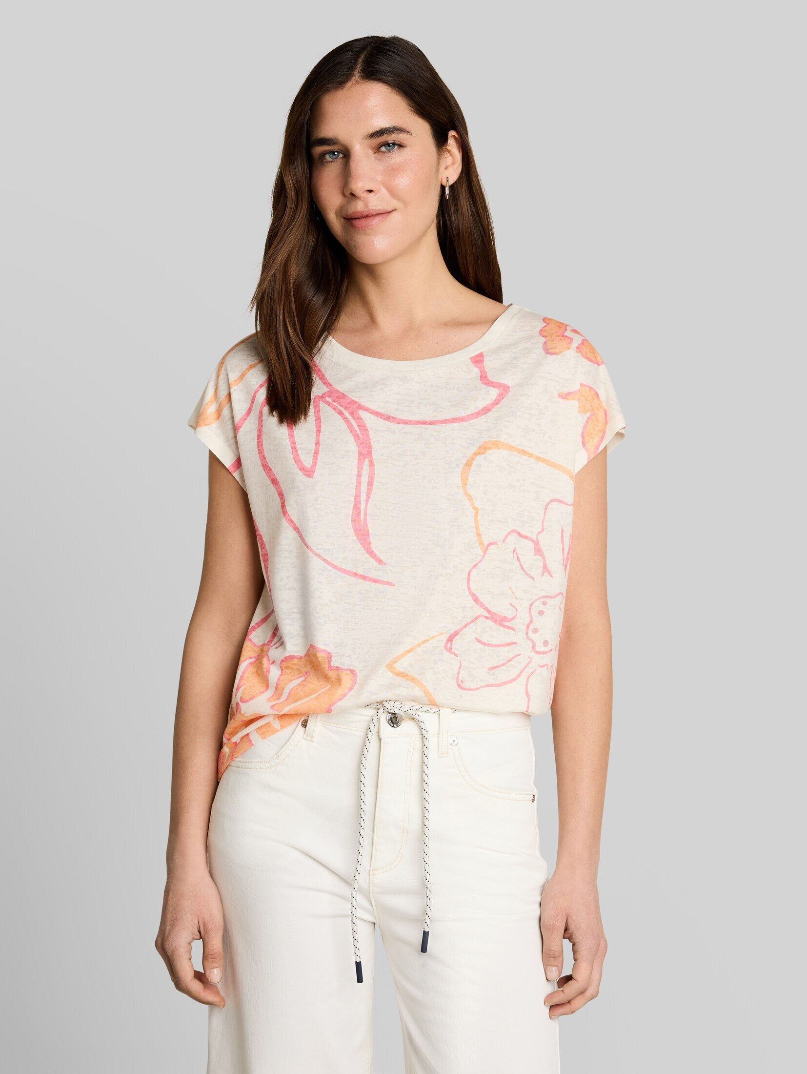 TOM TAILOR T-Shirt T-Shirt T-Shirt mit Blumenmuster
