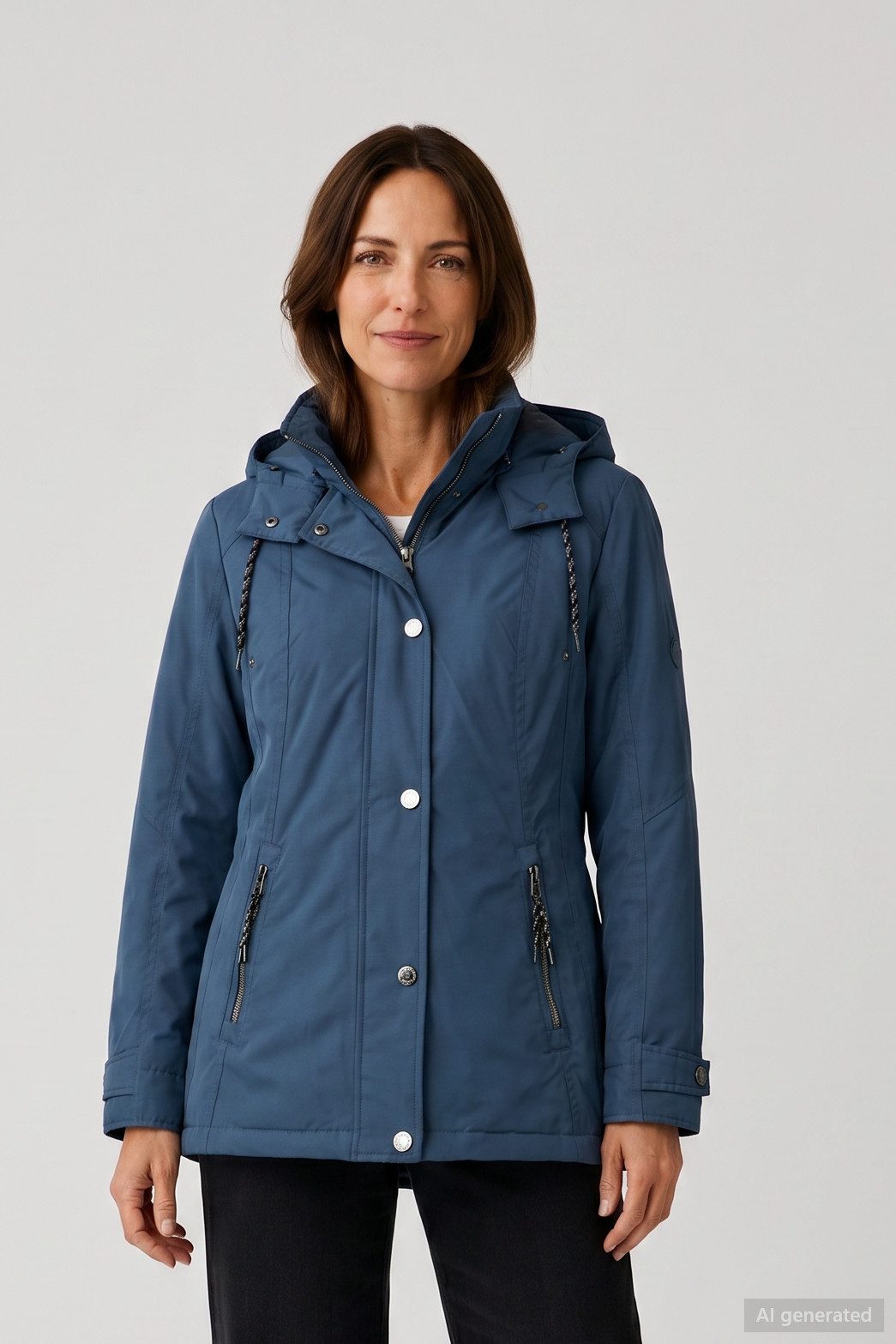 Barbara Lebek Funktionsjacke wasserdichte Übergangsjacke Damen mit 5.000mm Wassersäule