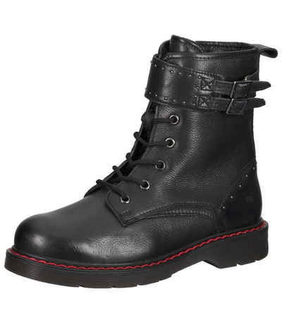 MUSTANG Stiefelette Leder Schnürstiefelette