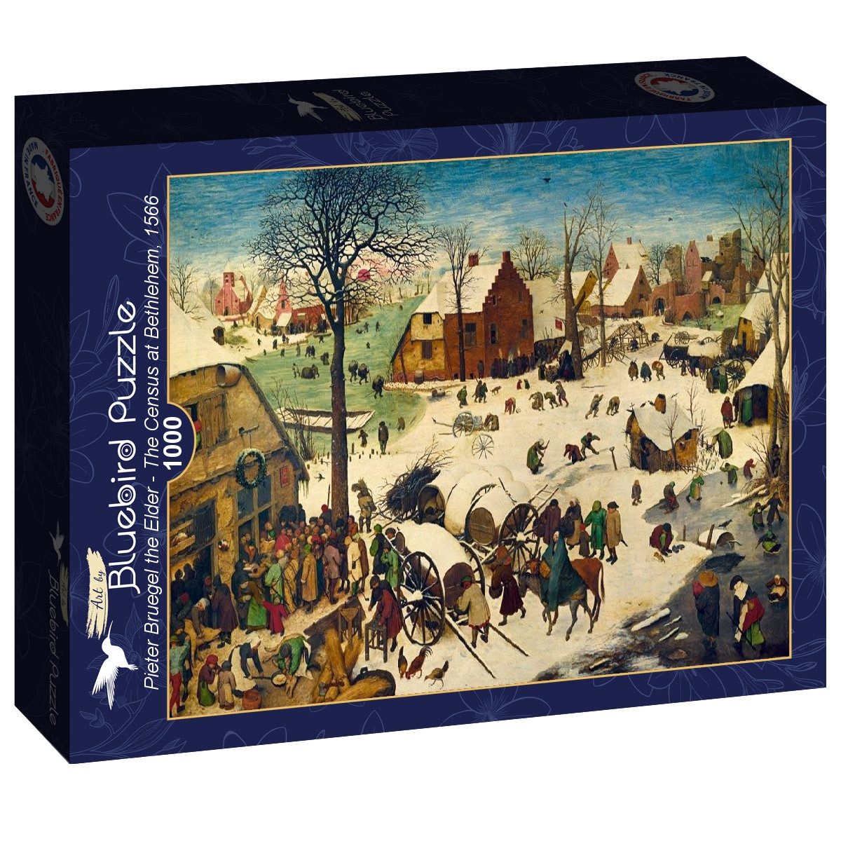 Bluebird Puzzle Puzzle Pieter Bruegel the Elder - The Census at Bethlehem, günstig online kaufen