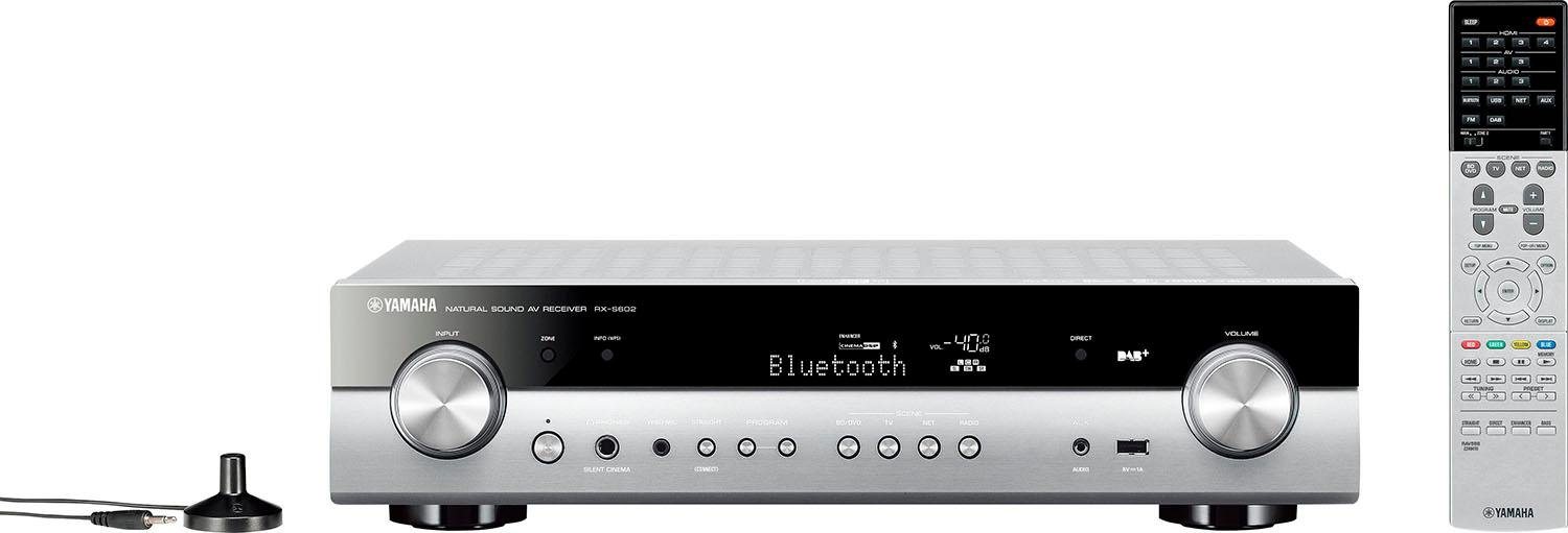 »RX-S602« 5.1 AV-Receiver (WLAN, LAN (Ethernet), Bluetooth, 4k Upscaling) »RX-S602« 5.1 AV-Receiver (WLAN, LAN (Ethernet), Bluetooth, 4k Upscaling)