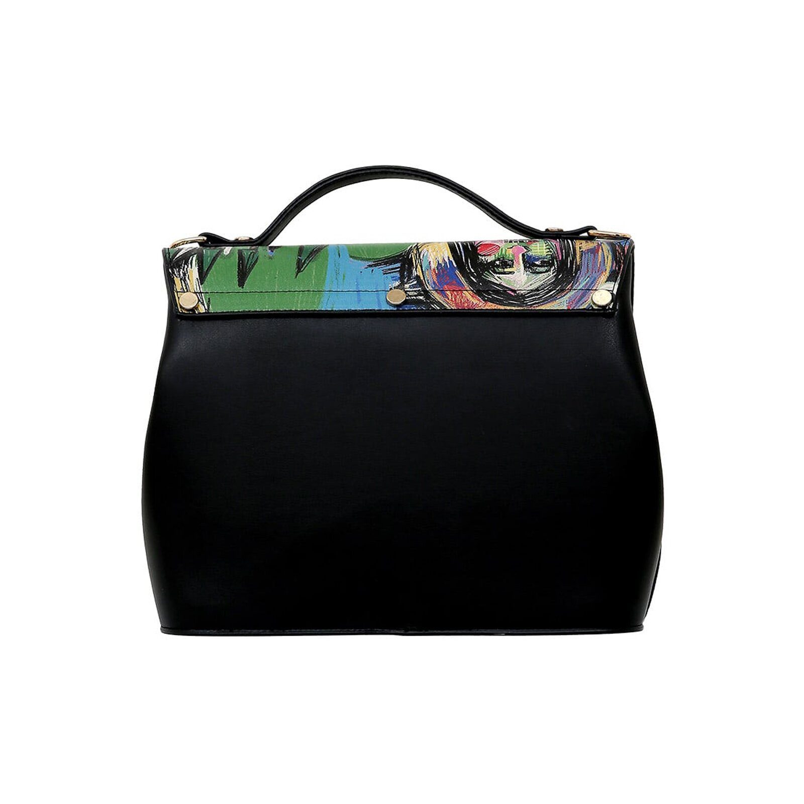 DOGO Henkeltasche Handy Umhängetasche Live And Save Schultertasche, Handgefertigt