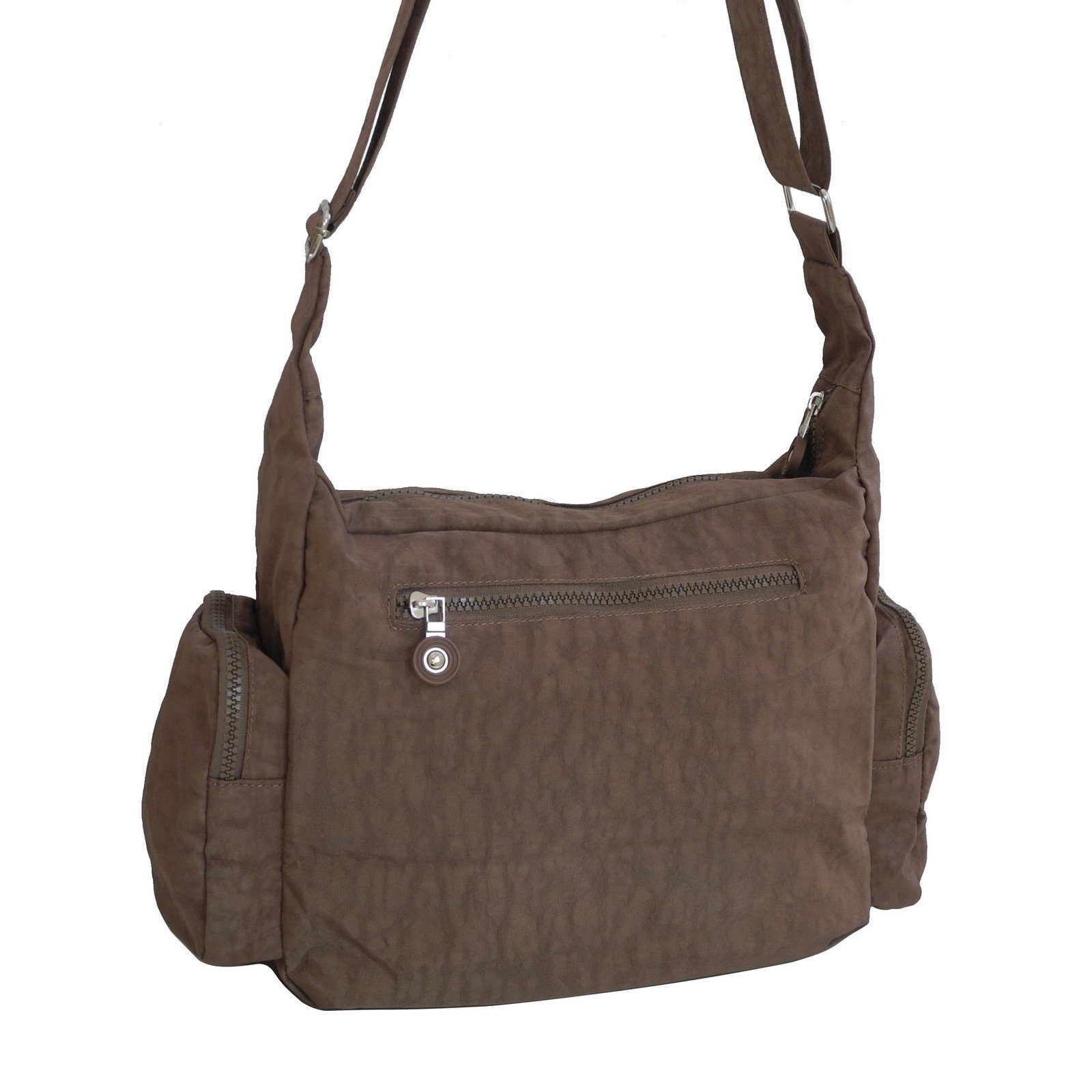 Braun Bag Crossbody STREET Street BAG Bag Umhängetasche - Stofftasche Schultertasche Umhängetasche