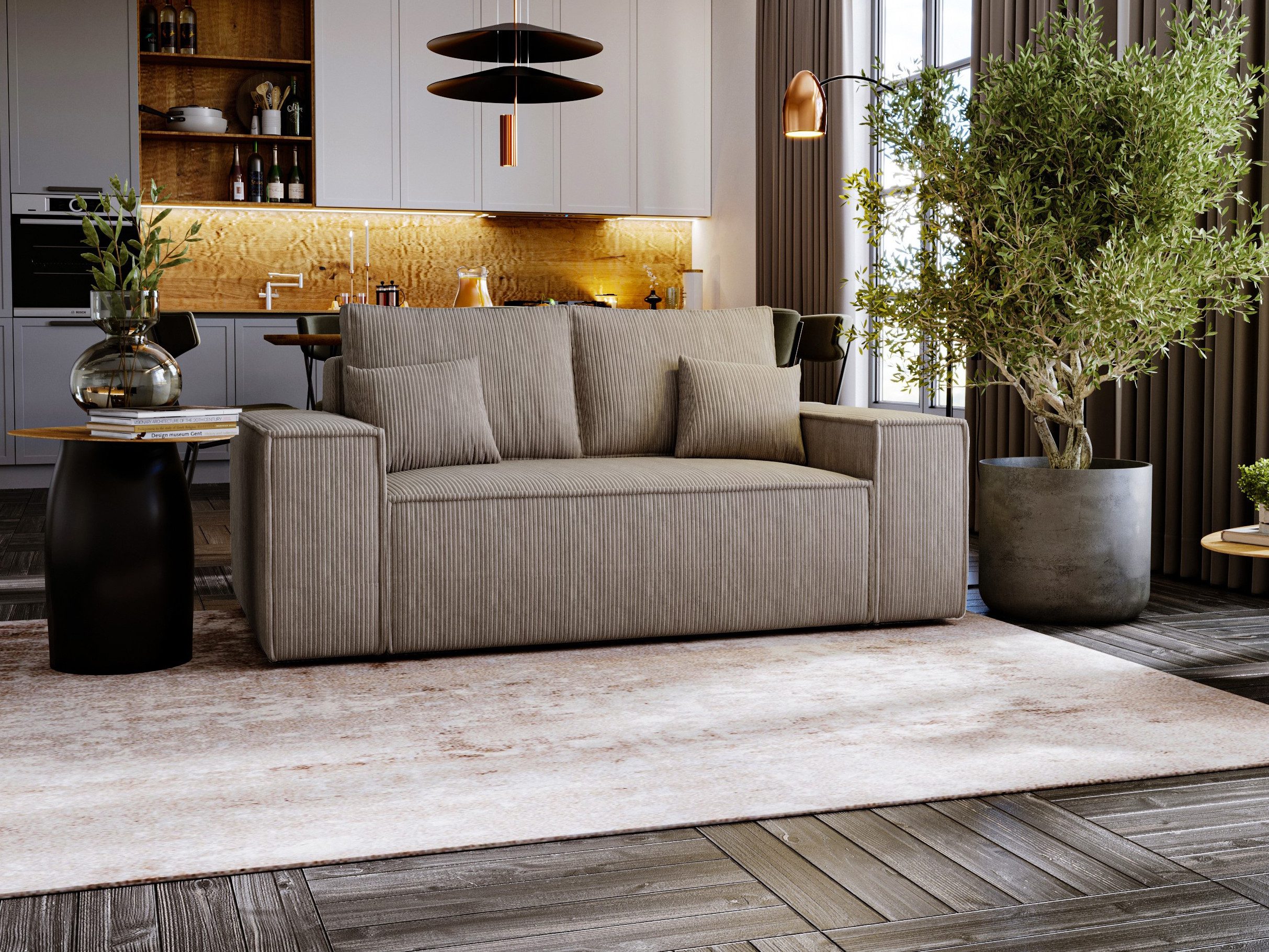 Compleo Schlafsofa für eine kleine Wohnung, günstig online kaufen
