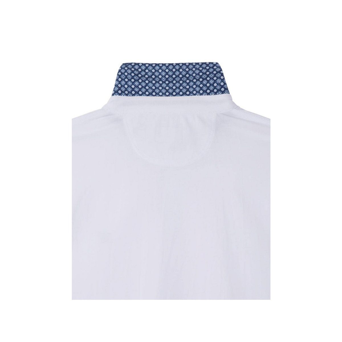 London Poloshirt Hackett (1-tlg) 800 passform textil weiß