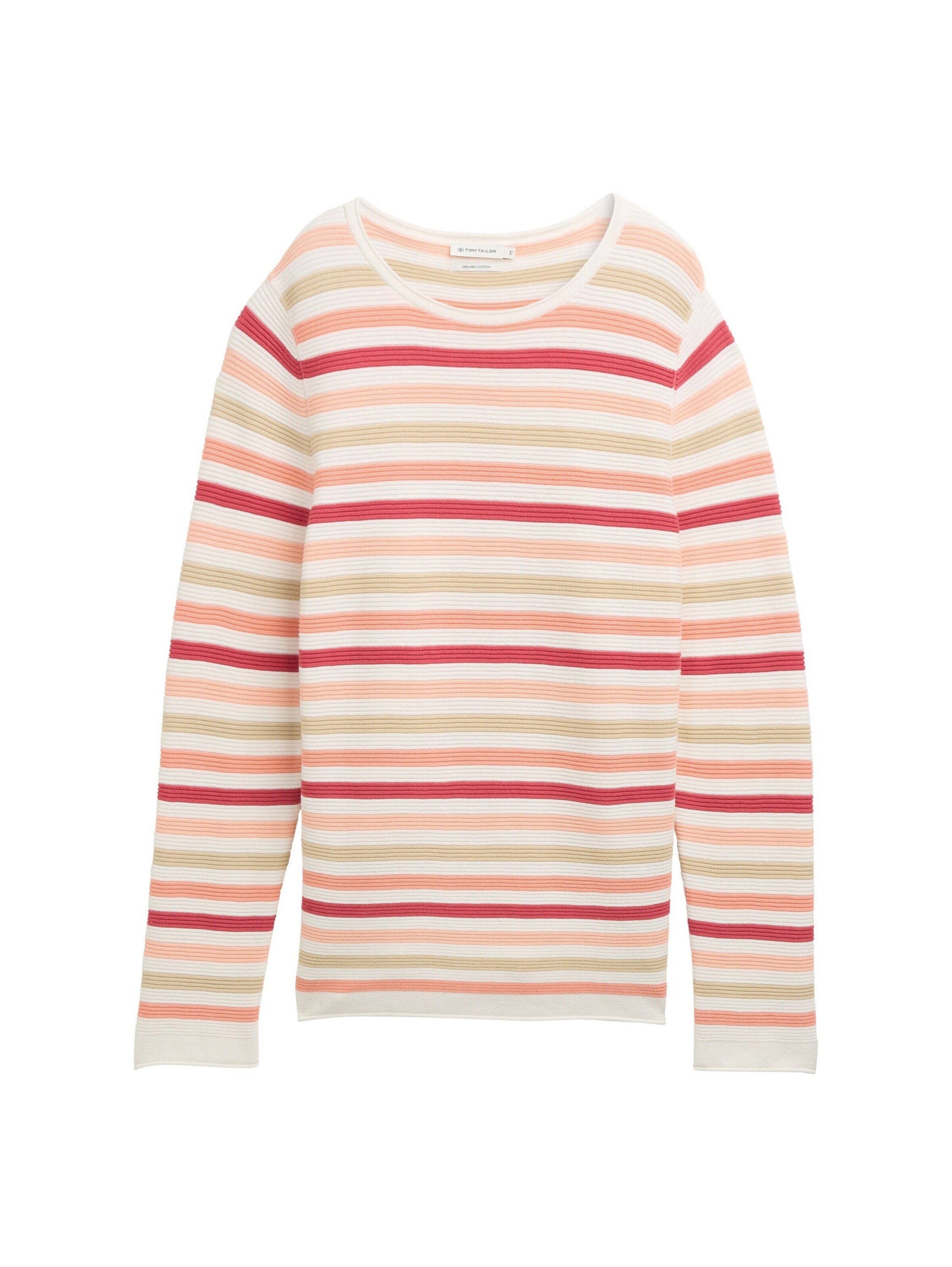 TOM TAILOR Rundhalspullover (1-tlg) Plain/ohne Details