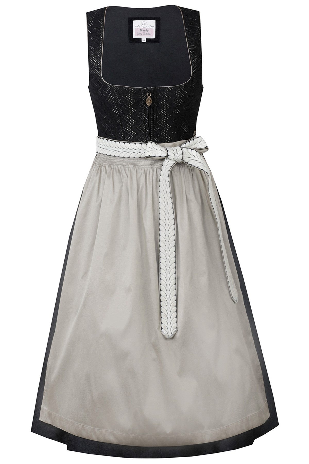 MarJo Dirndl 'Winhöring' 911465, Schwarz/Taupe - günstig online kaufen