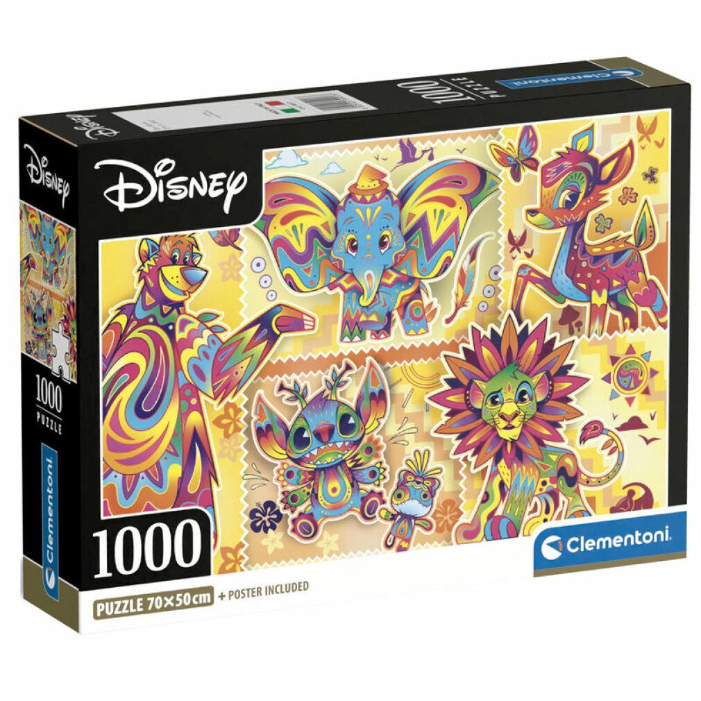 Clementoni® Puzzle Disney Clasic puzzle 1000Stück, Puzzleteile