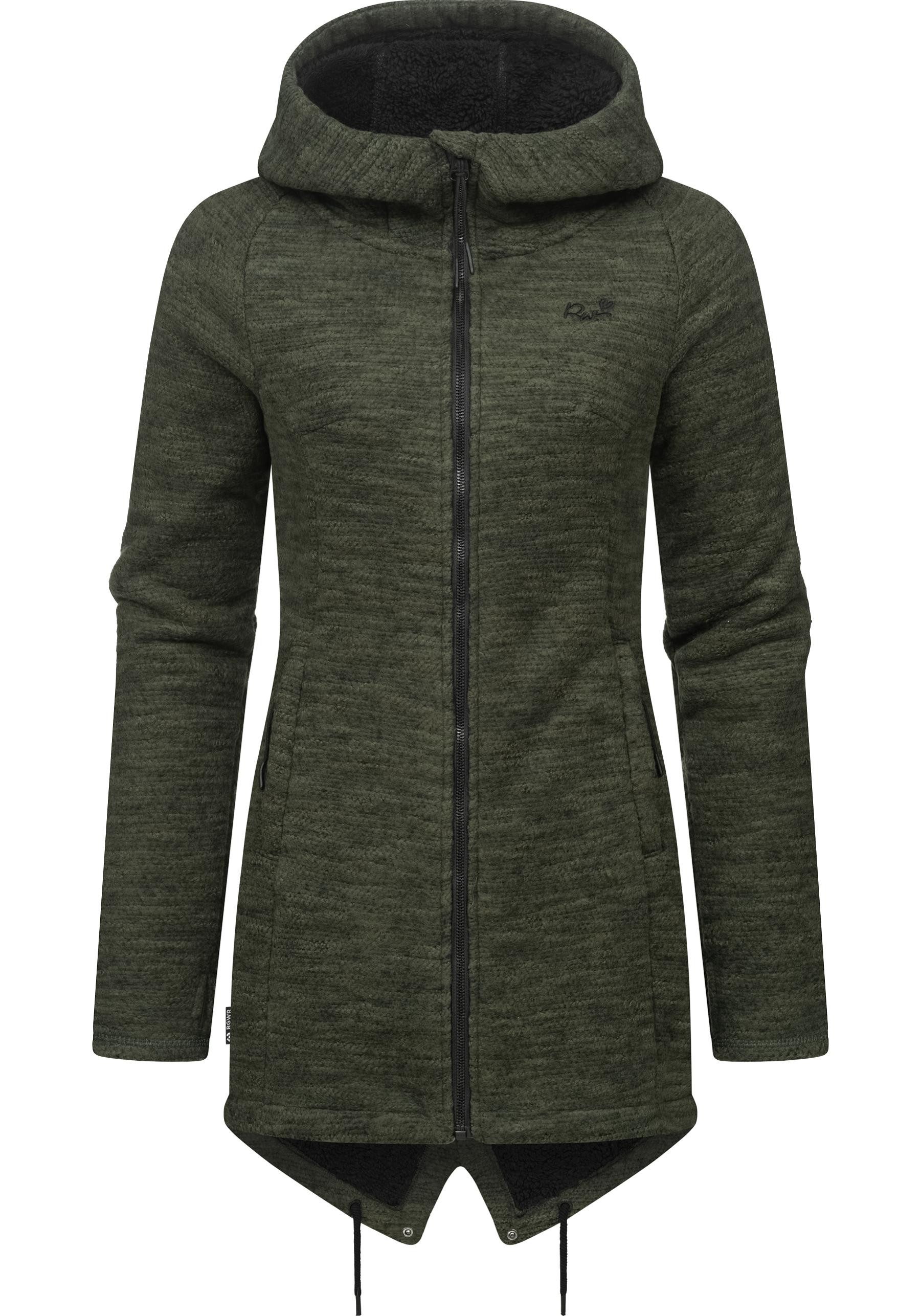 Kapuzenstrickjacke Wingi Melange