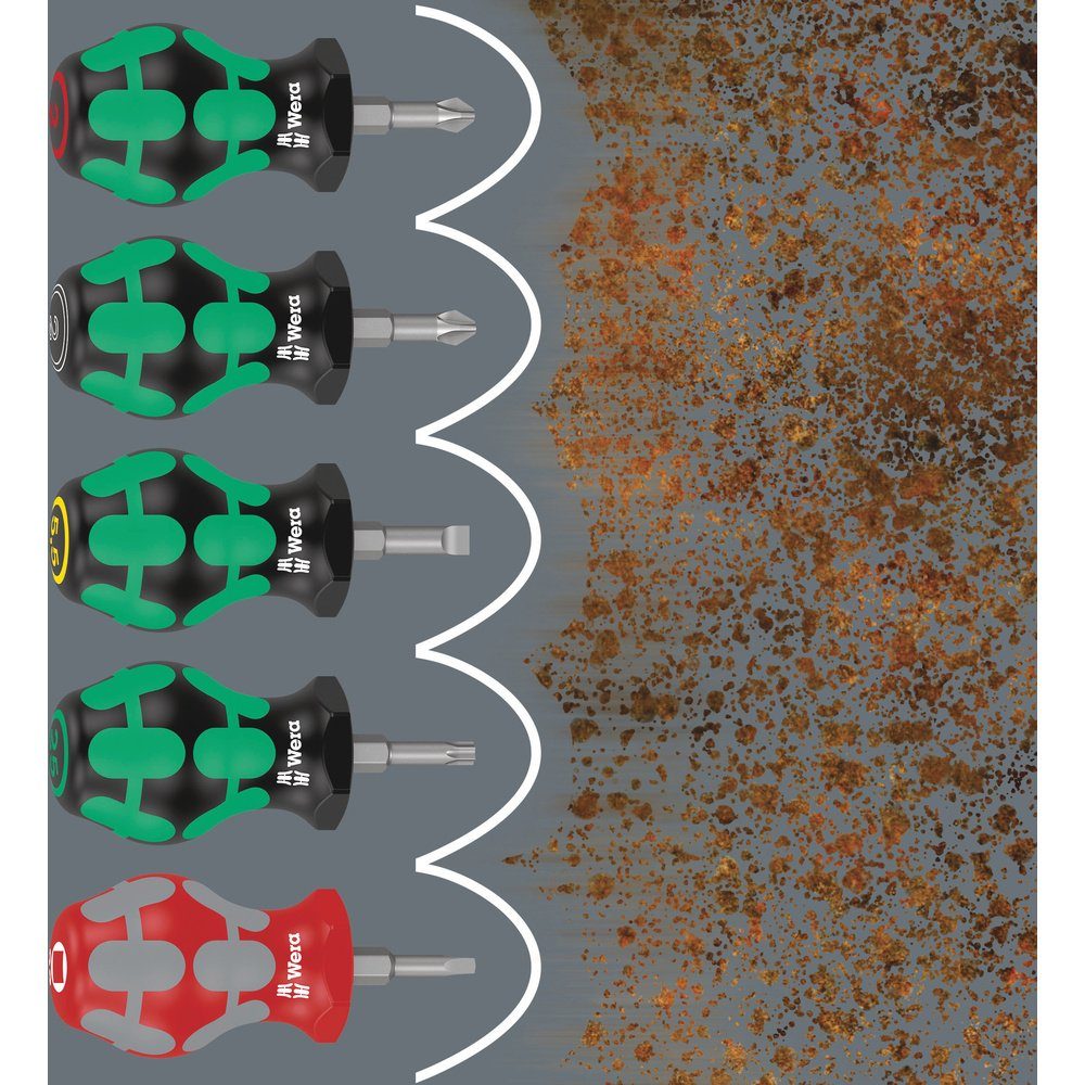 Wera Schraubendreher T (Schraubendreher) 367 Torx-Schraubendreher Stubby Größe Wera TORX®