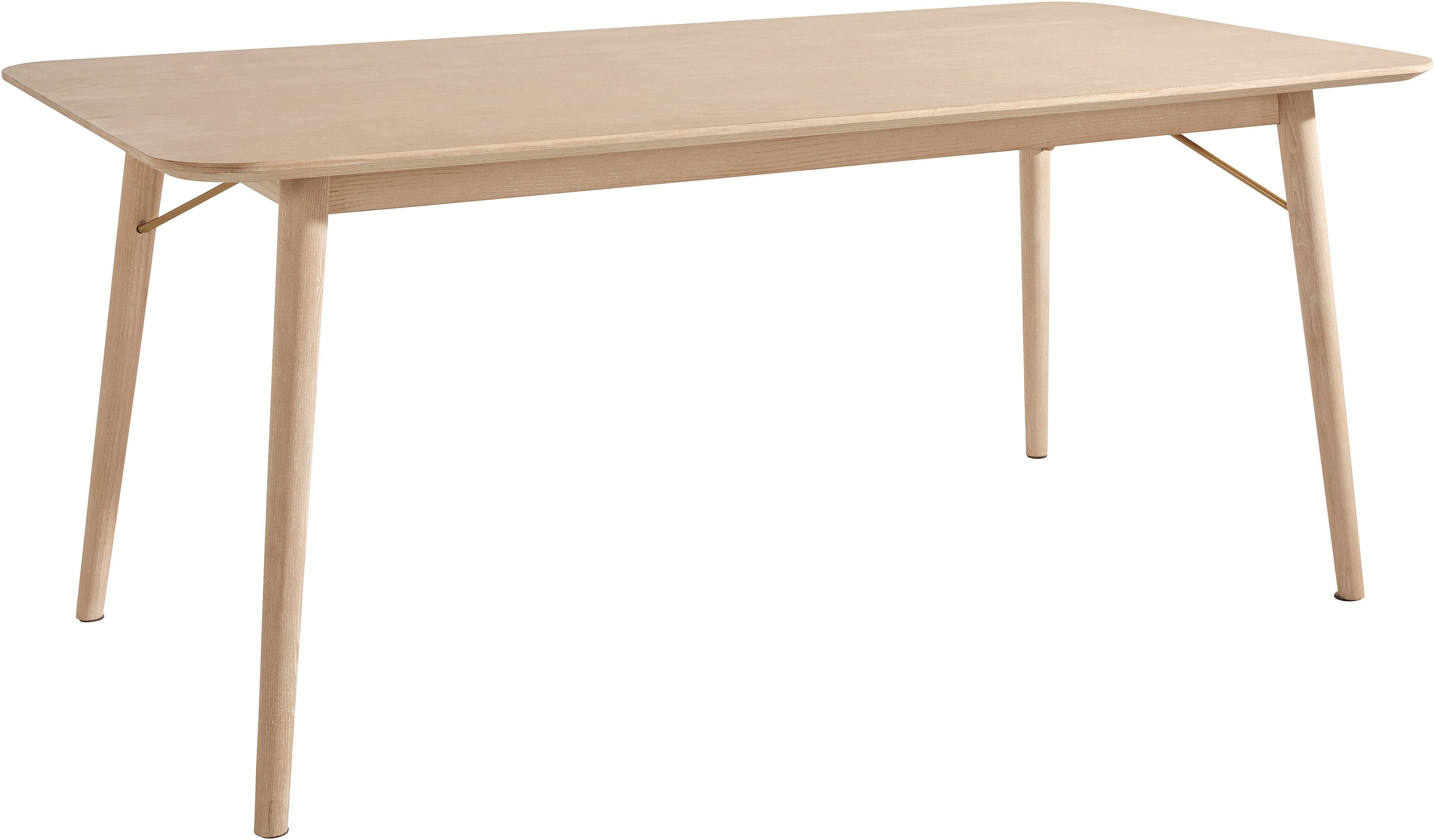 s.Oliver Esstisch Grettje, aus Eschenfurnier, Massivholzbeinen, Breite 180 cm