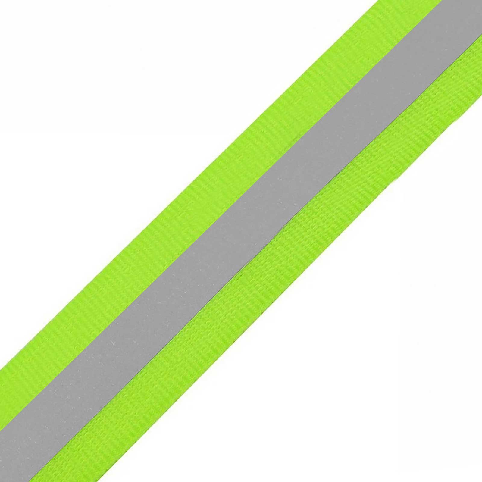 Reflektorband 1m Gummiband mit Reflexstreifen 40mm meterware Reflektorband Farbwahl