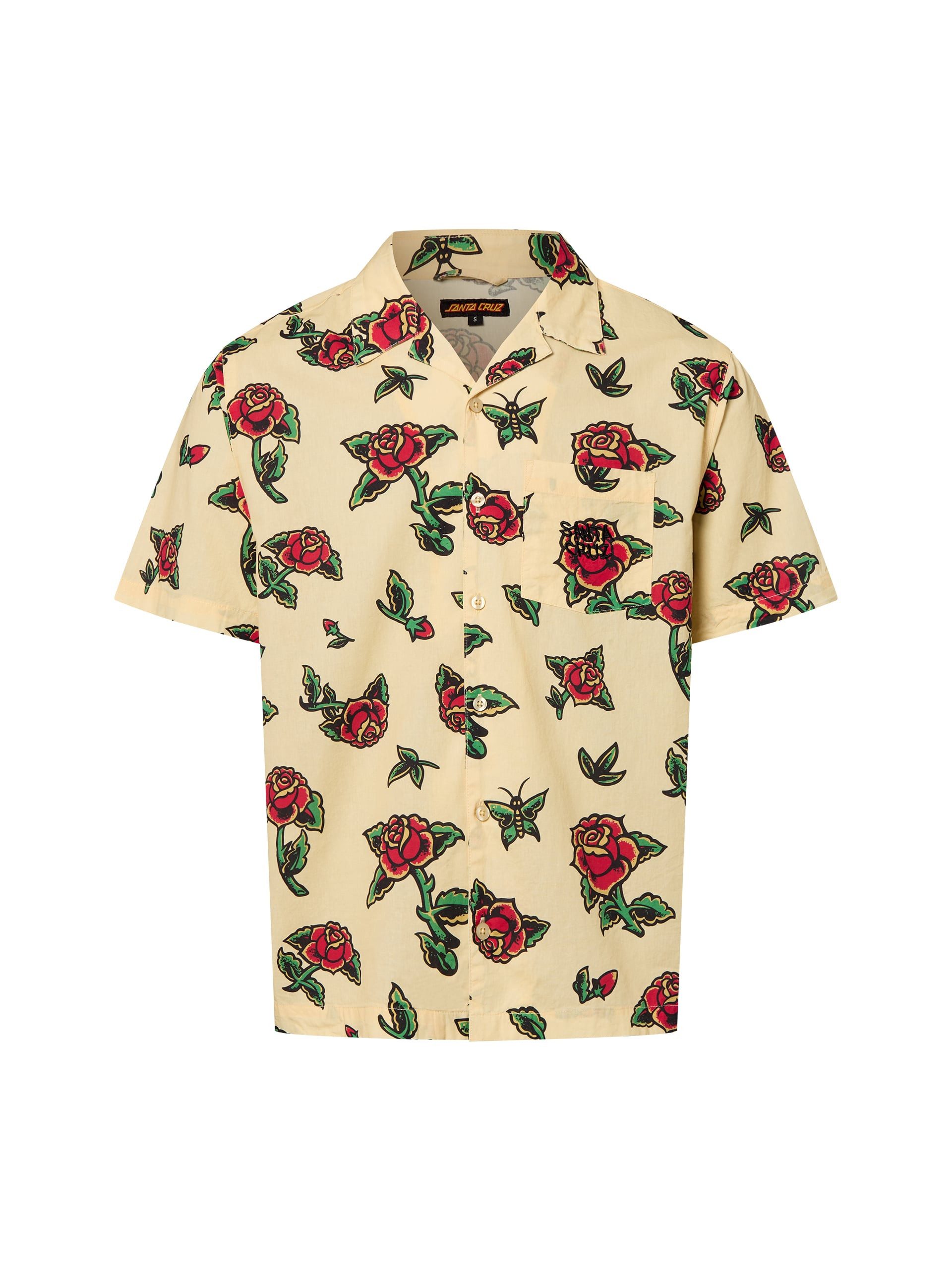 Santa Cruz Outdoorhemd Flash Roses