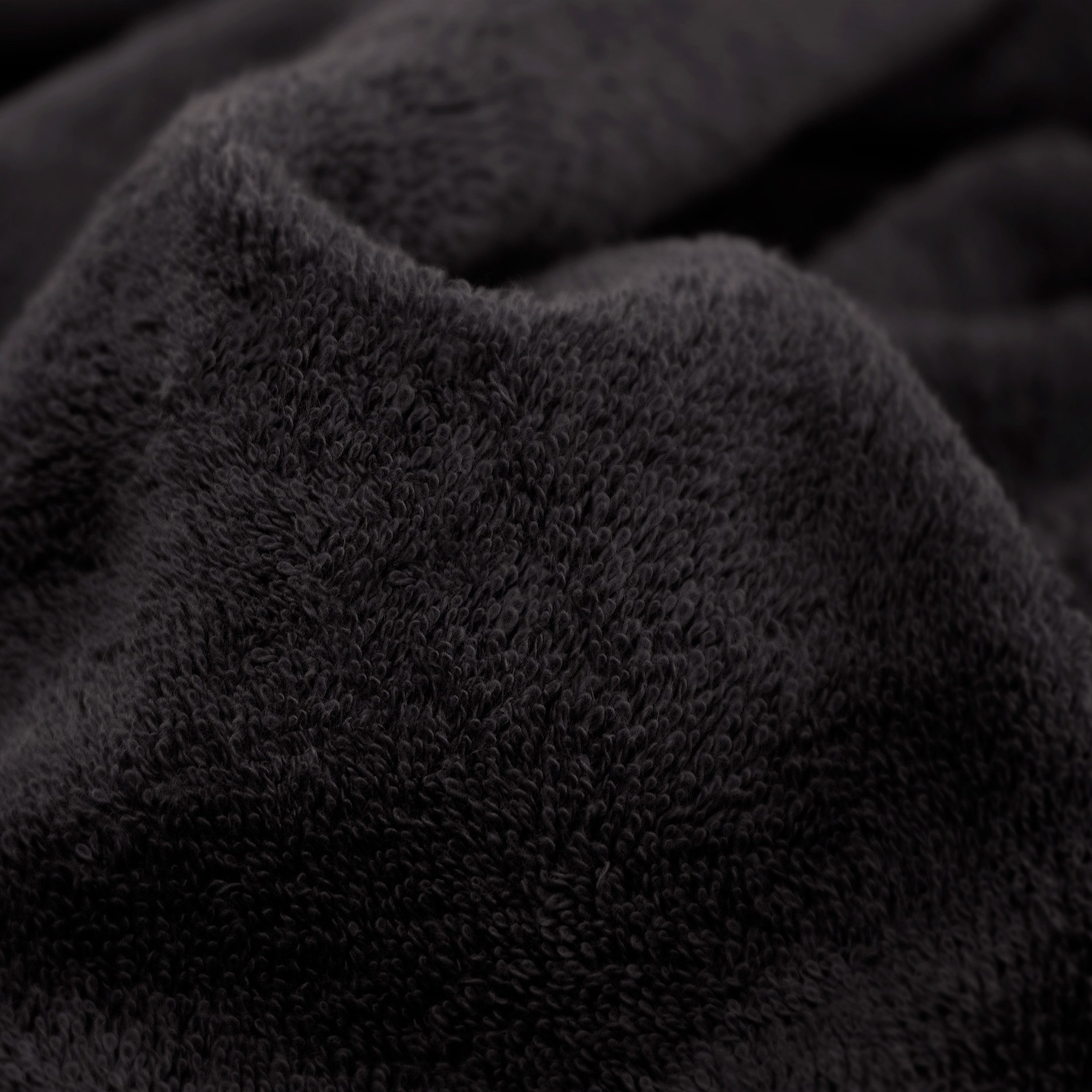 Möve Waschhandschuh Superwuschel 100% Premium Cotton Baumwolle, Walkfrottier (1-St), mit Biesenbordüre und praktischem Kordelaufhänger, einfarbig, weich