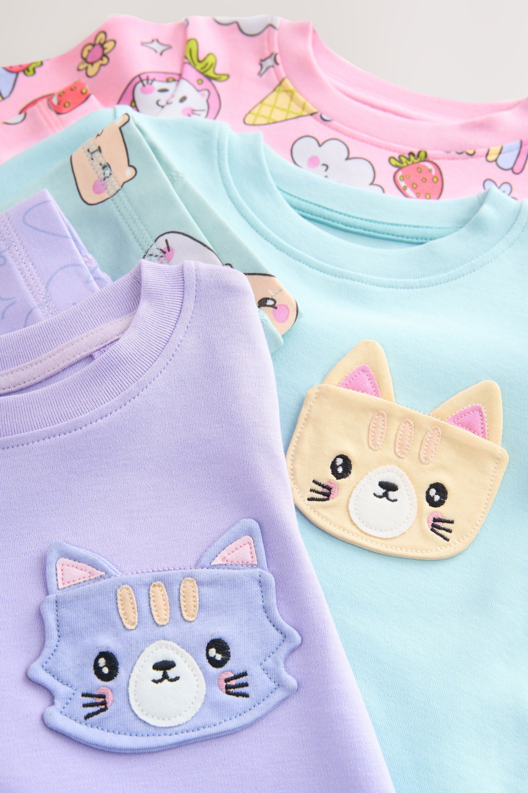 Next Pyjama 3er-Pack Kuschel-Pyjamas (6 tlg) günstig online kaufen