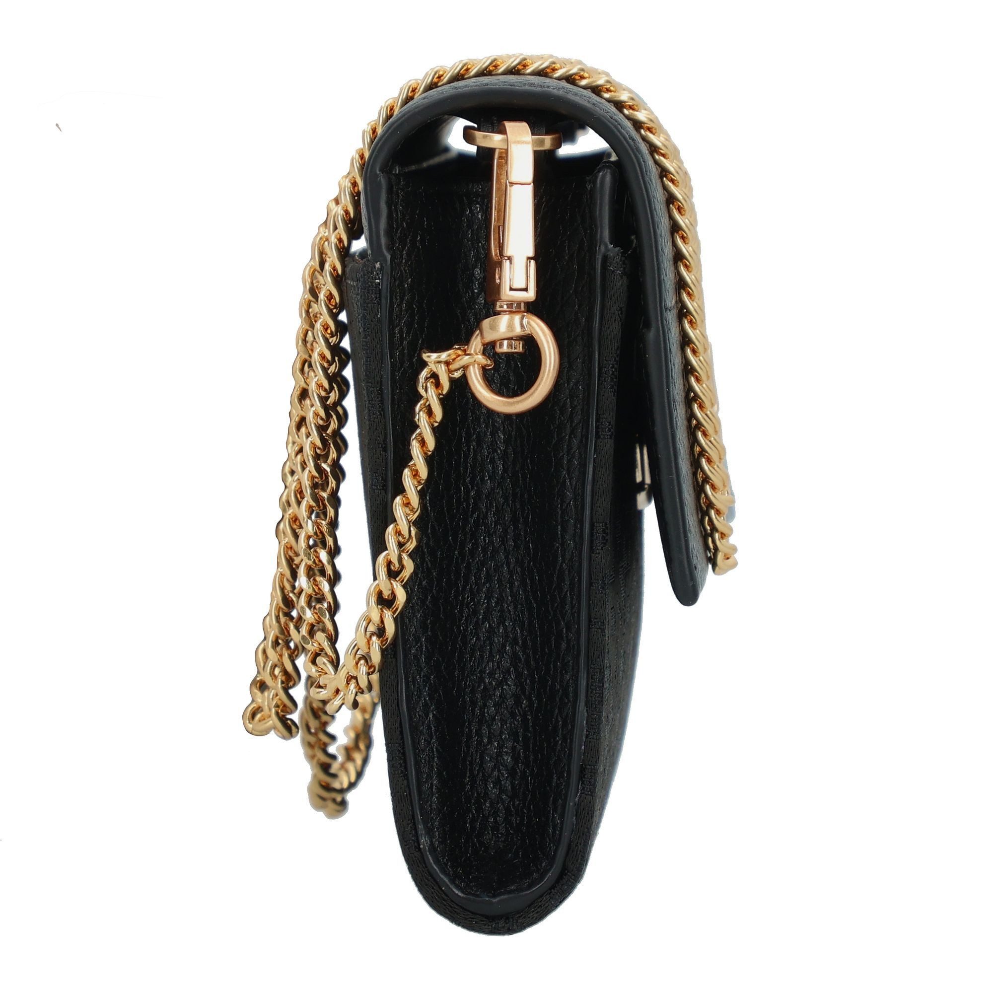 DKNY Clutch Rosa, Leder