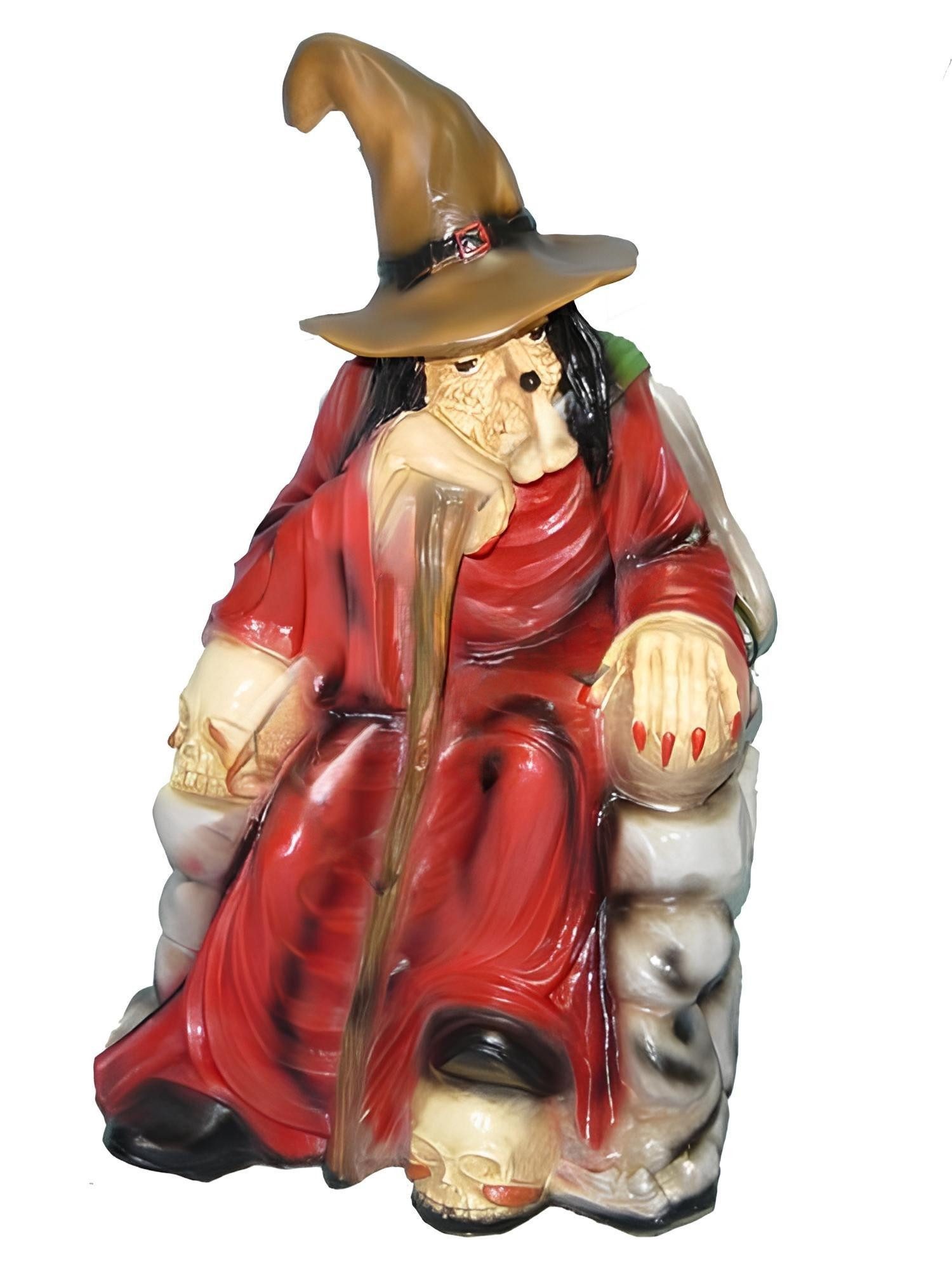 Skulptur Design Hexe Figur Statue Skulptur Figuren Skulpturen Dekoration Deko