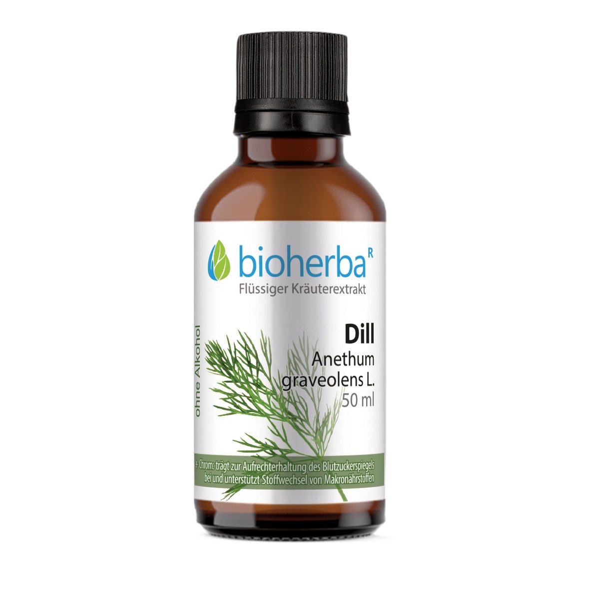 BIOHERBA R Dill Anethum graveolens L. Tropfen Tinktur 50 ml Nahrungsergänzungsmittel