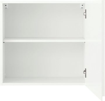 Kochstation Hängeschrank KS-Virginia 57 cm hoch, 60 cm breit, 1 Tür, Einlegeboden, hochwertige MDF-Fronten