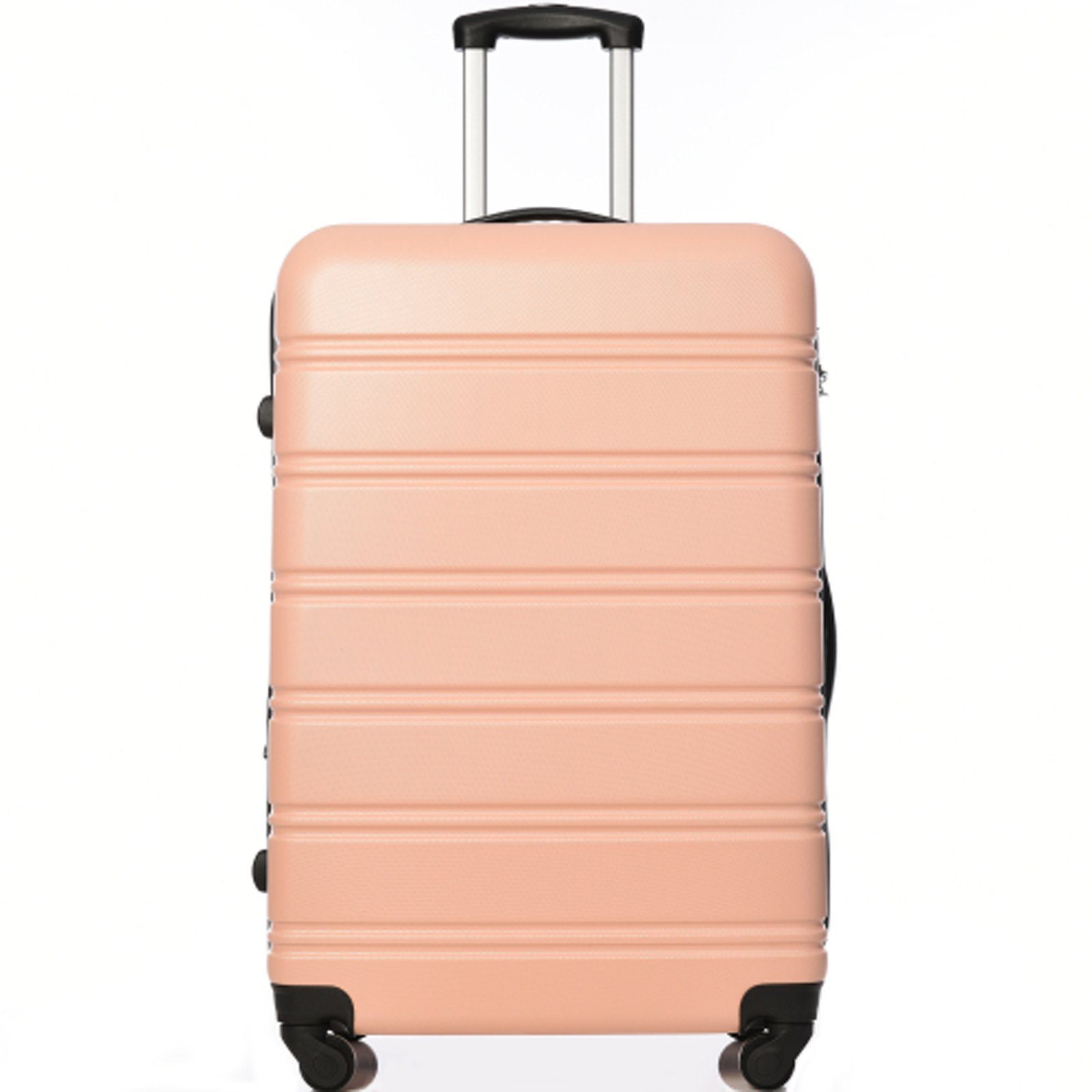 Koffer Trolley ABS-Material Leichtgewichtig, 4 Handgepäck 74.5x50.5x31.5 Handgepäcktrolley Hartschalenkoffer Reisekoffer Handgepäckkoffer aus Rollen, SEEZSSA