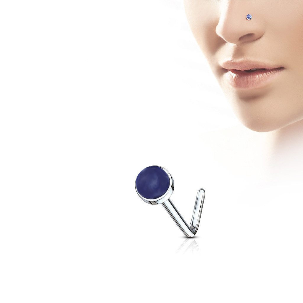 Nasenpiercing Nasenpiercing Nasenstecker mit Stein