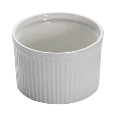 Maxwell & Williams Auflaufform White Basics Kitchen Rund Porzellan Weiß 340 ml, Porzellan
