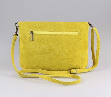 ITALYSHOP24 Schultertasche Made in Italy Damen Leder Tasche CrossOver, als Schultertasche, Clutch, Umhängetasche tragbar