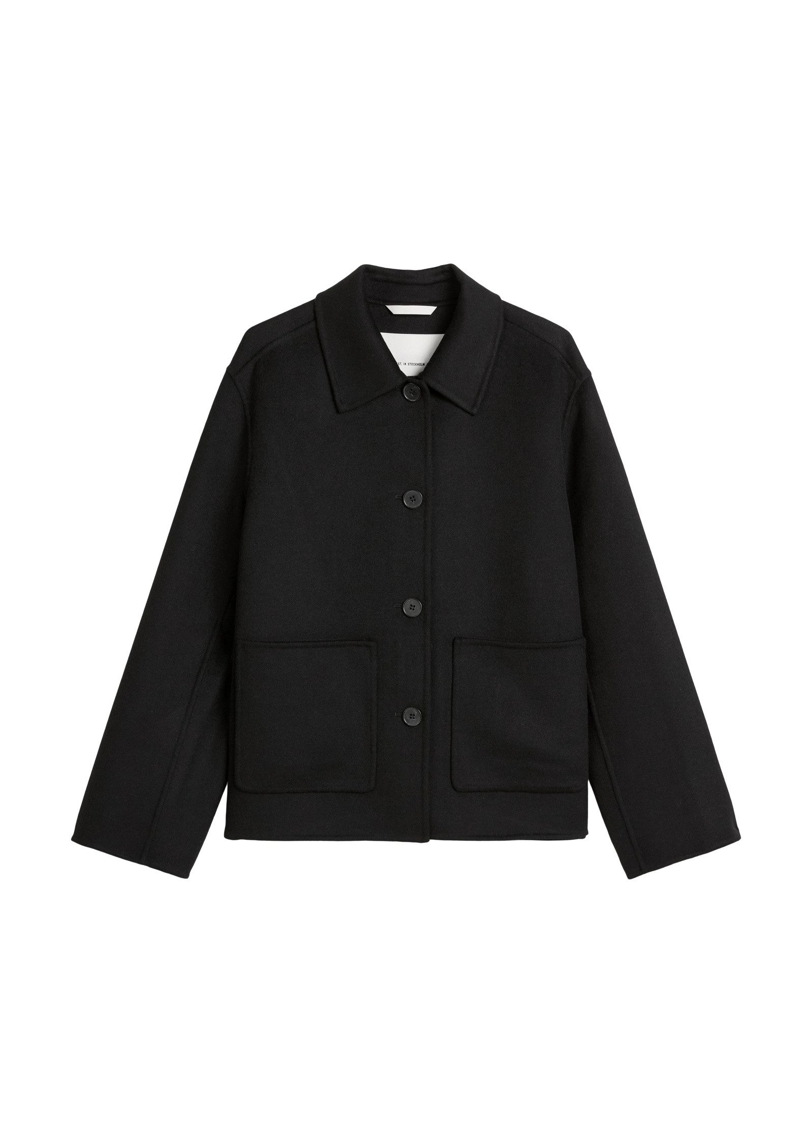 Outdoorjacke aus edlem Woll-Doubleface