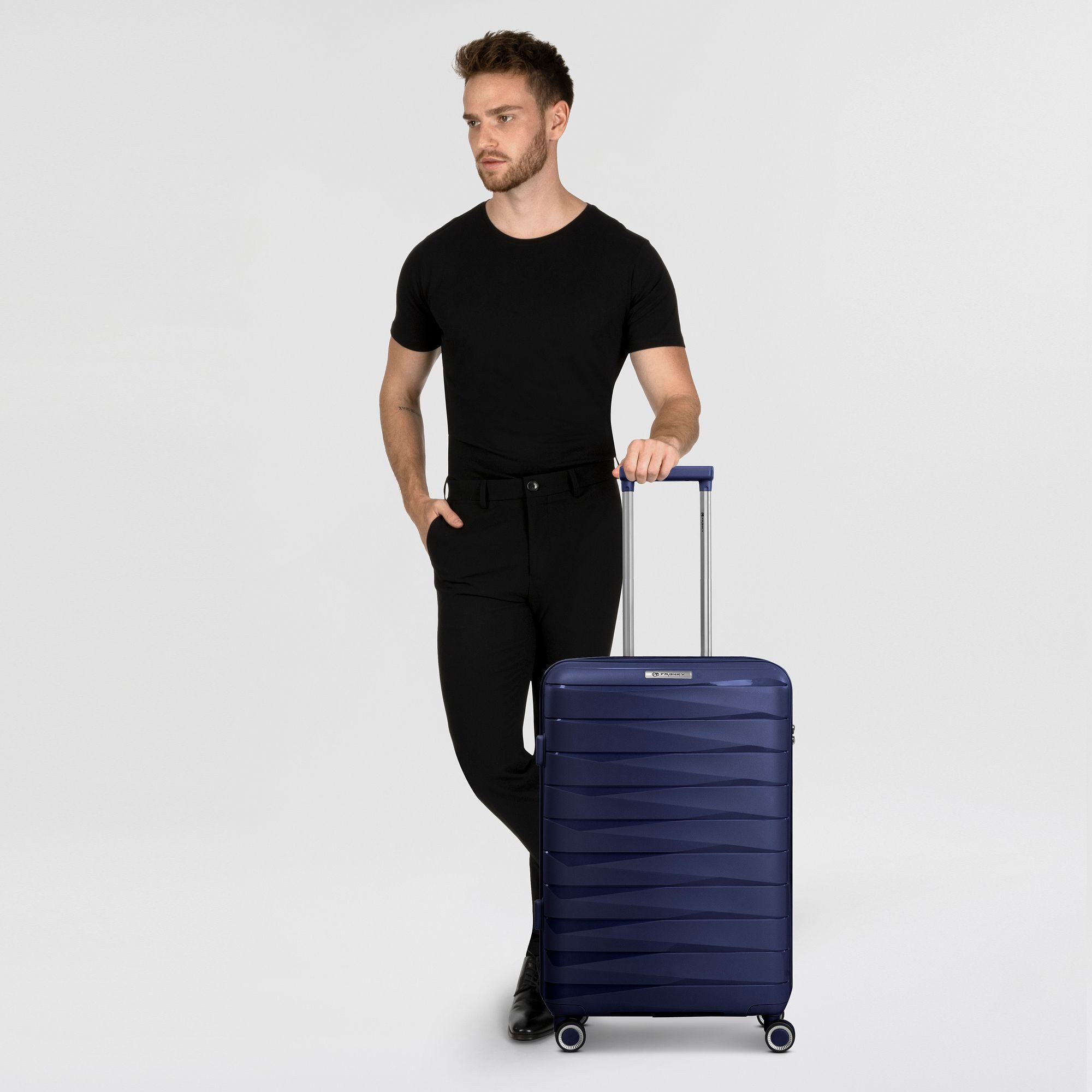 Franky Hartschalen-Trolley London, 4 Rollen, Polypropylen