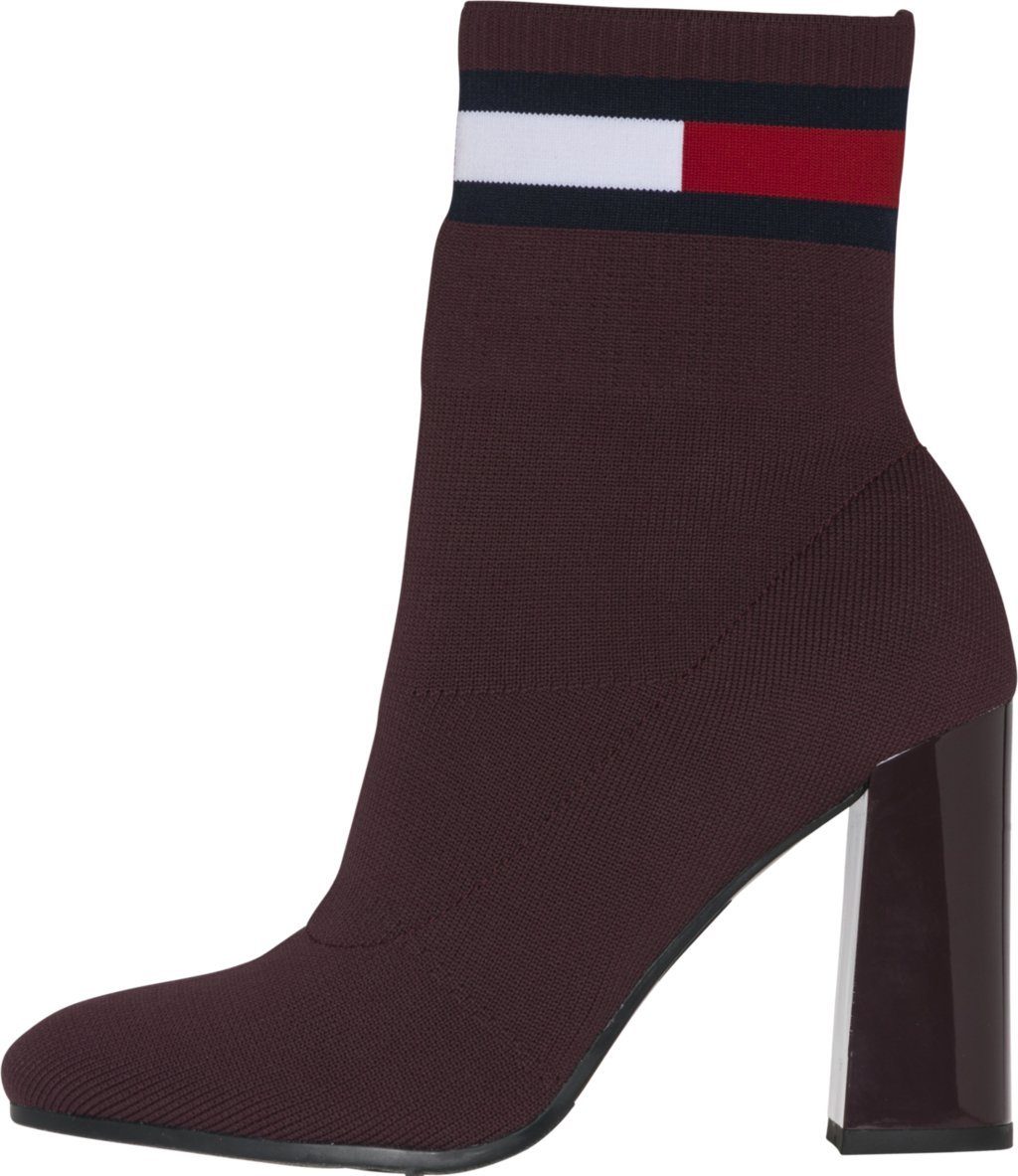 tommy jeans flat sock boot