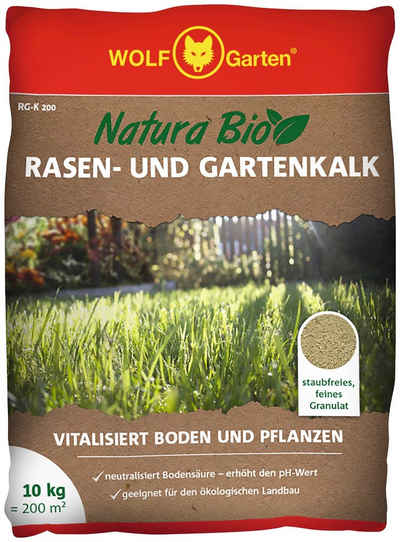 WOLF-Garten Rasenkalk »Natura Bio«, Granulat, 10 kg