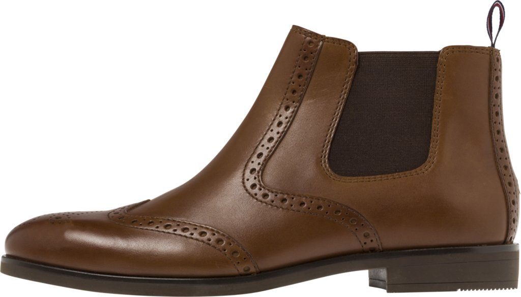 tommy hilfiger beige flat boots
