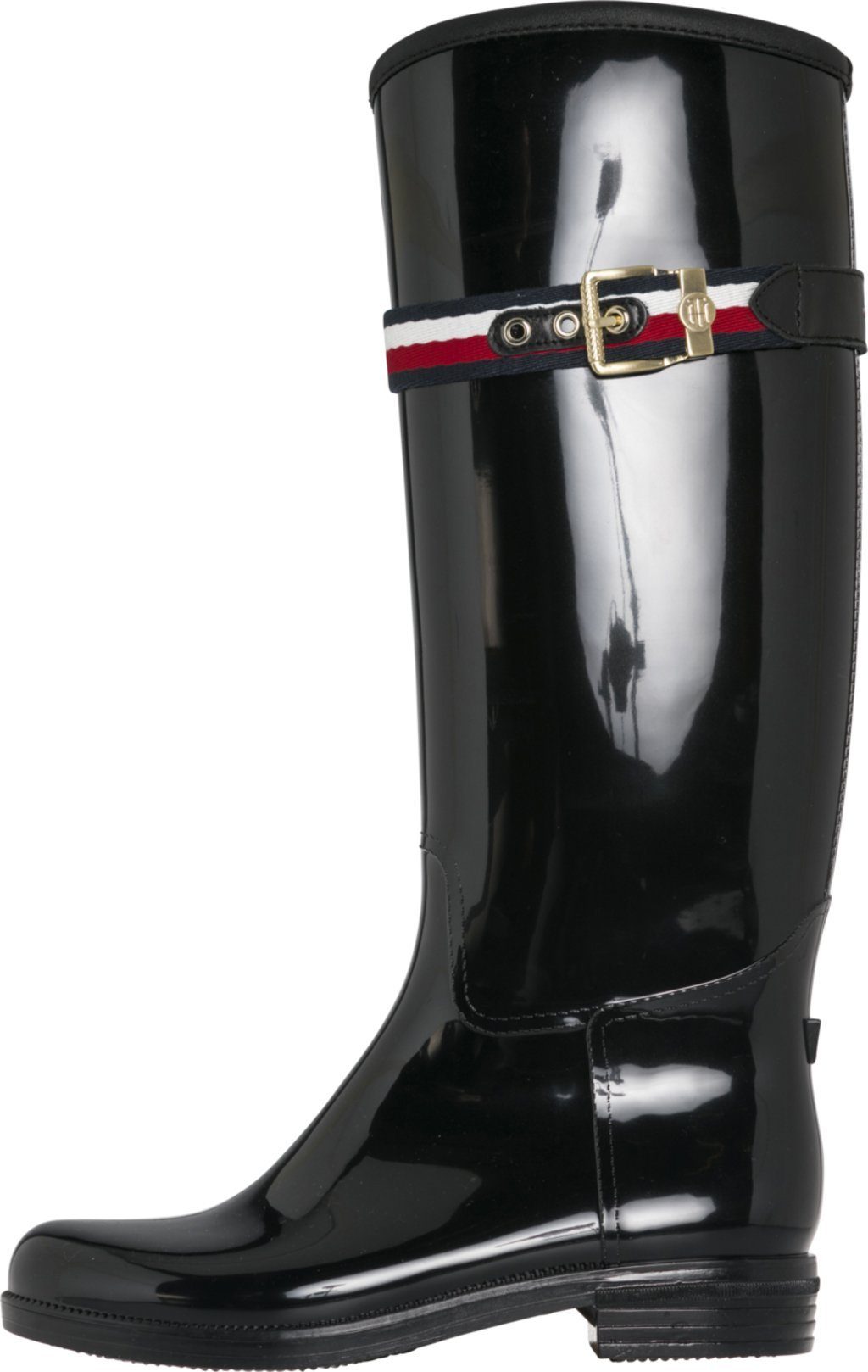 Tommy Hilfiger Boots »CORPORATE BELT LONG RAIN BOOT« online kaufen OTTO