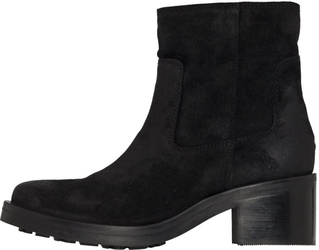essential suede flat long boots