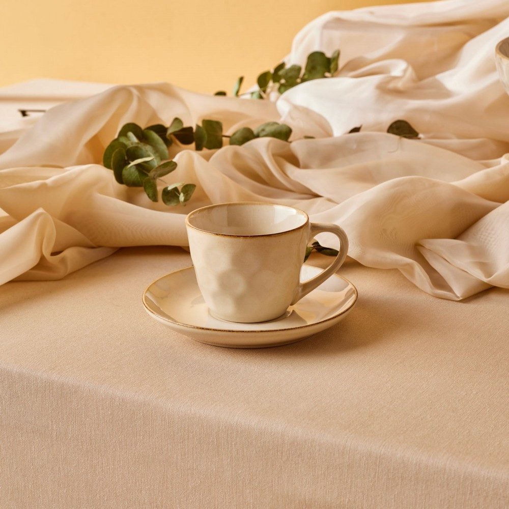Karaca Чайний сервіз Karaca Aria Beige Reactive Teetasse für eine Person 230 ml