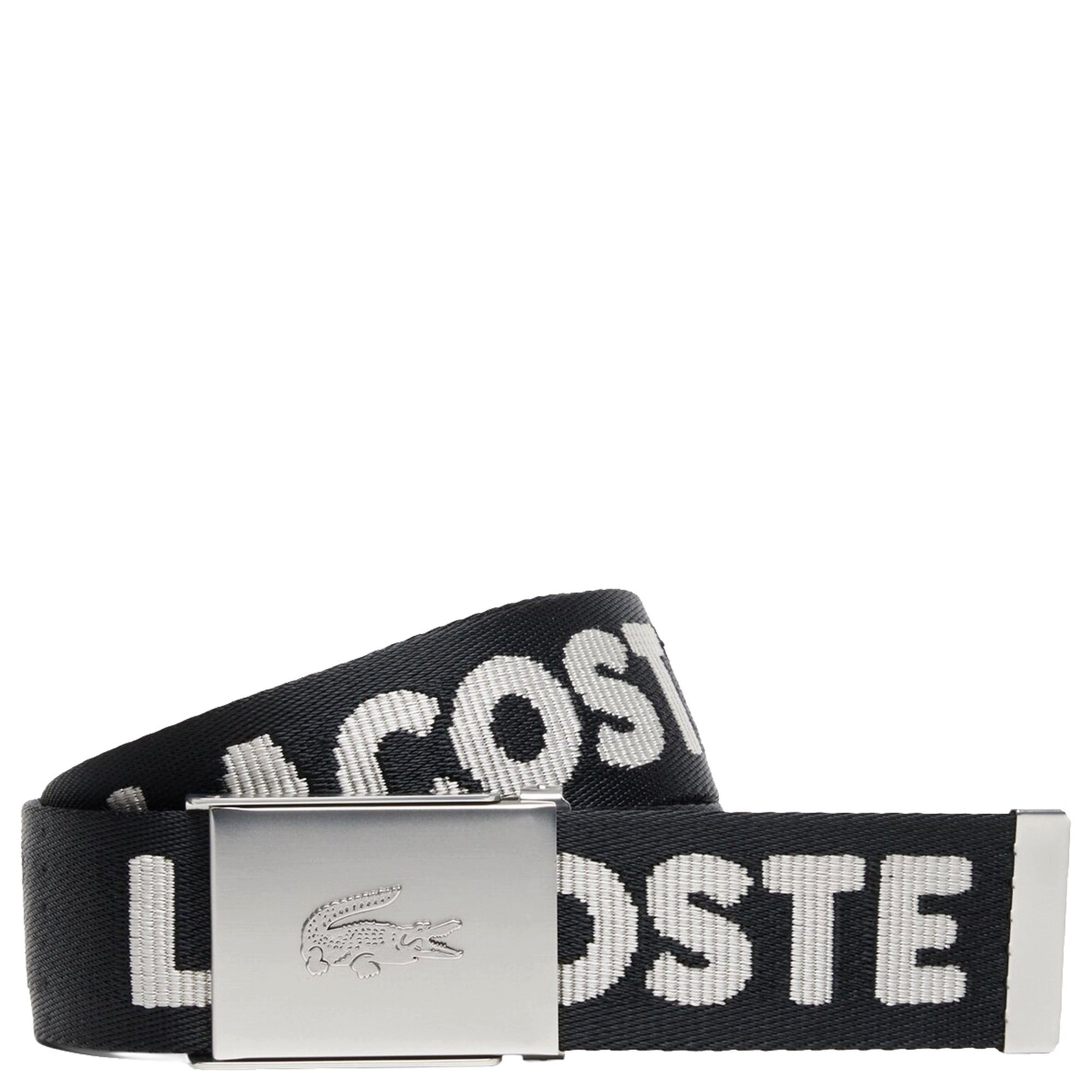 Lacoste Ledergürtel Accessoire Jacquard - Gürtel 4 cm (ecru/vanille-mandari günstig online kaufen