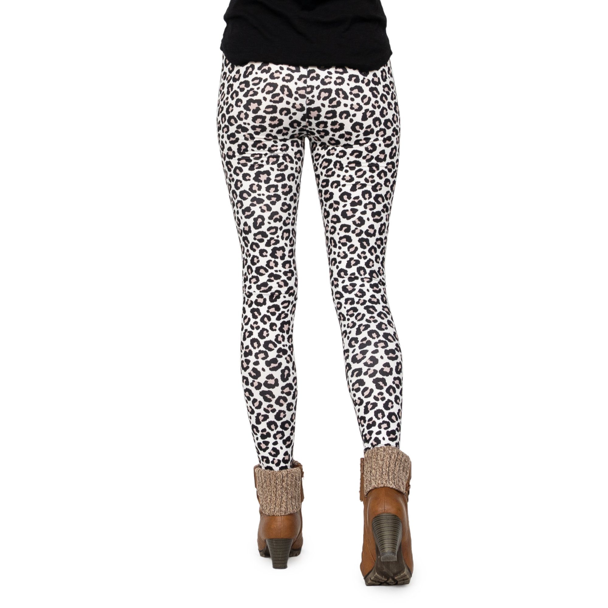 cosey Leggings Leo Line Leggings im Leoparden-Design, 2 Größen (XS–S & M–L) 34/XS bis 36/S – Bild 2 von 5